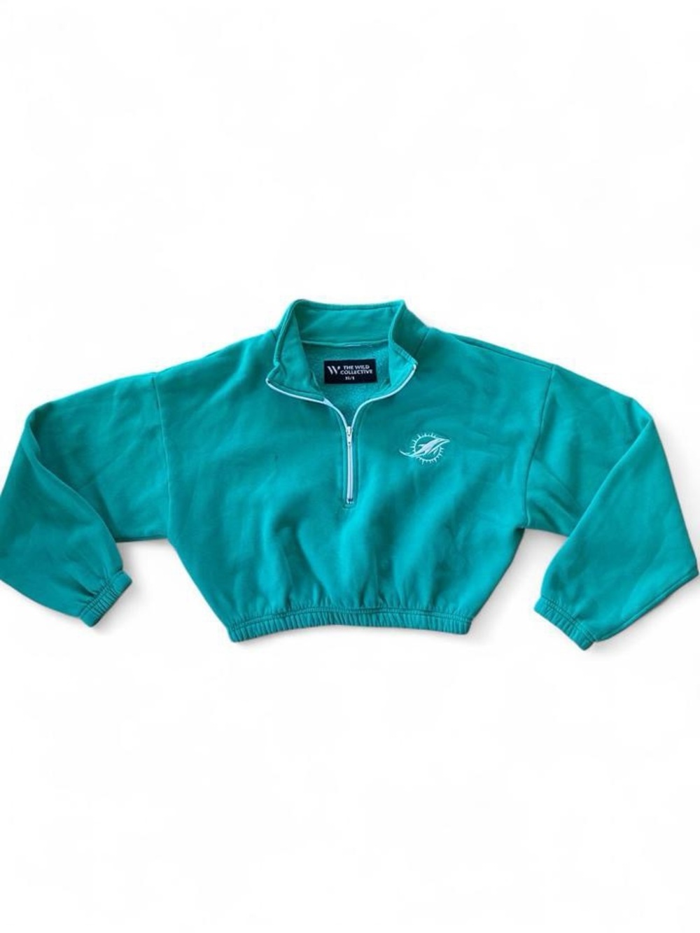 The wild collective Miami Dolphins Crop Top